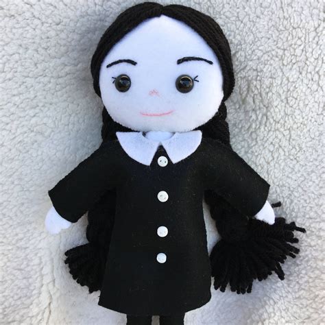 Wednesday Addams witch doll